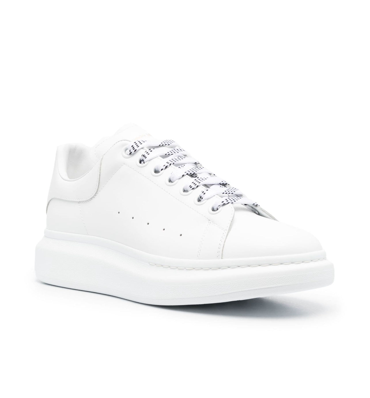 Alexander Mcqueen All White Oversized Shoes