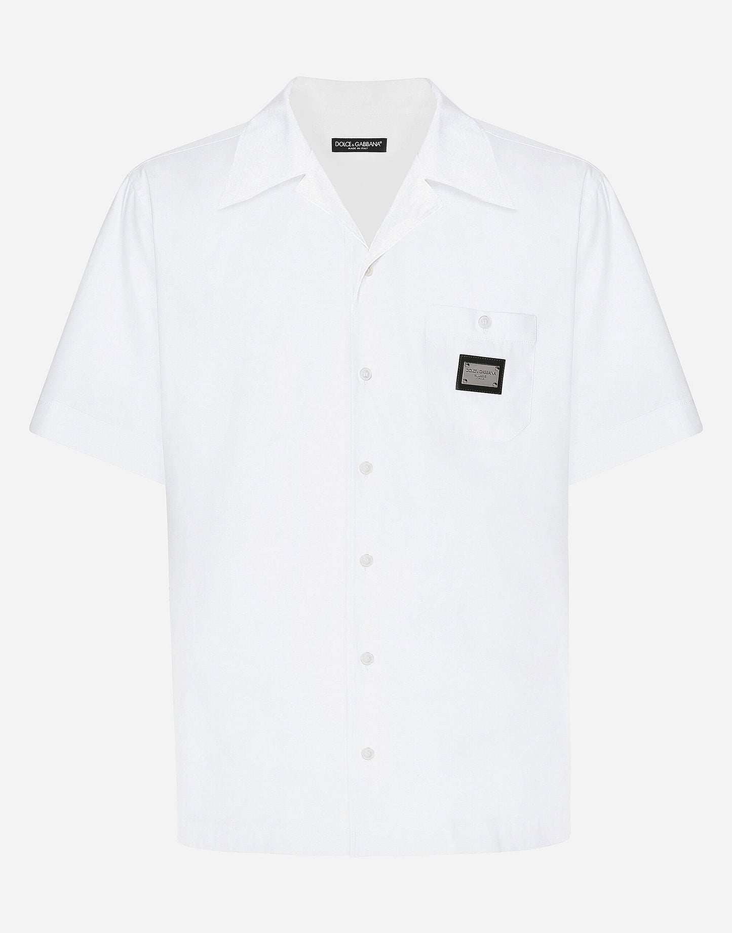 Dolce & Gabbana Shirt White Milano Branded Tag