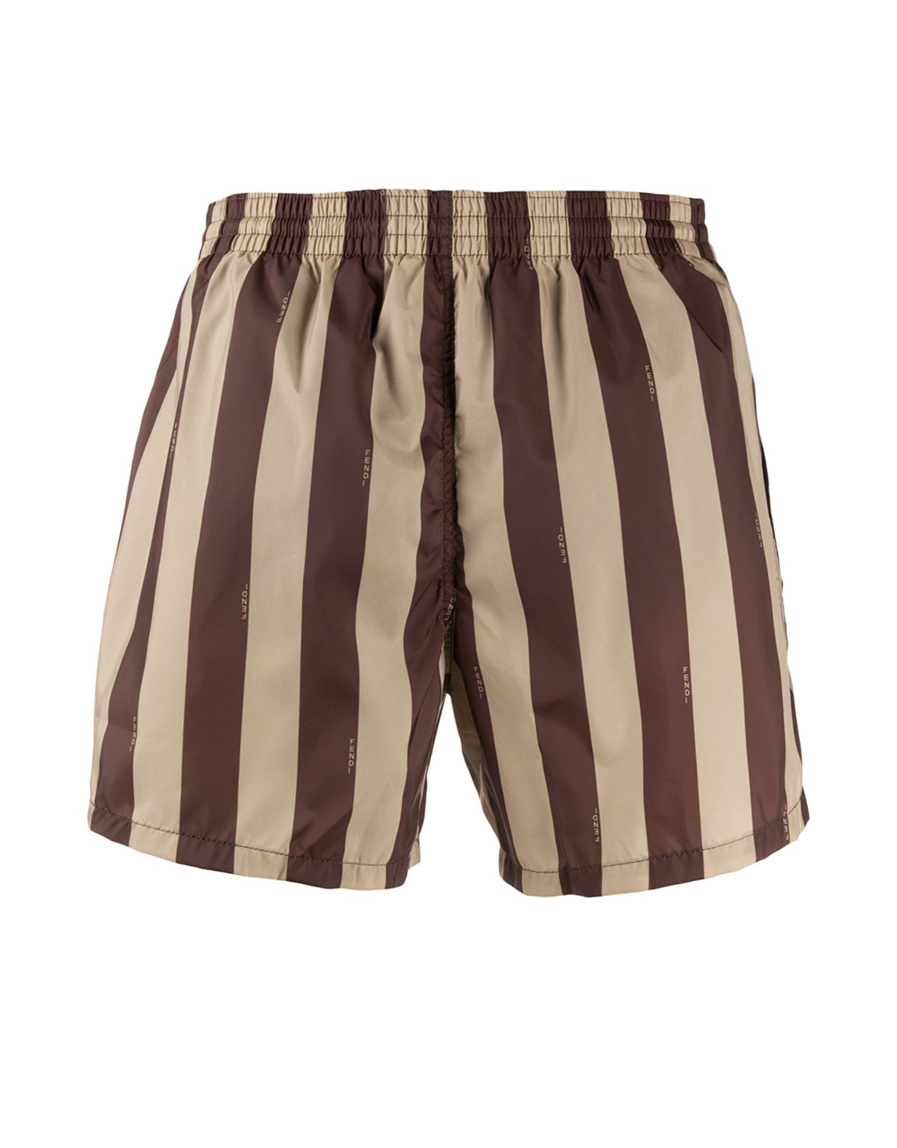 Fendi Swimwear Swimshorts Brown & Coffee Stripes