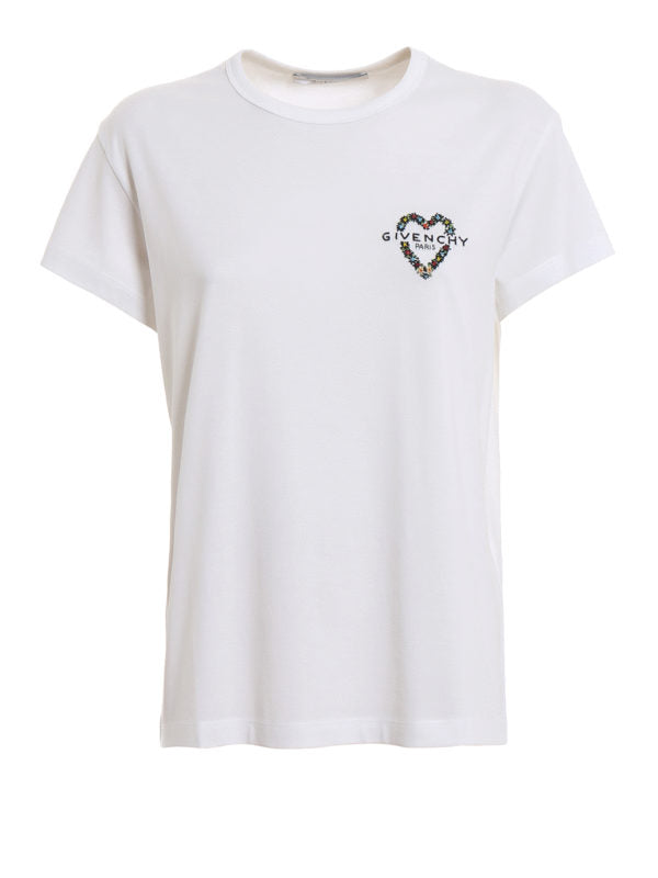 Givenchy T-shirt Women Givenchy Heart Logo