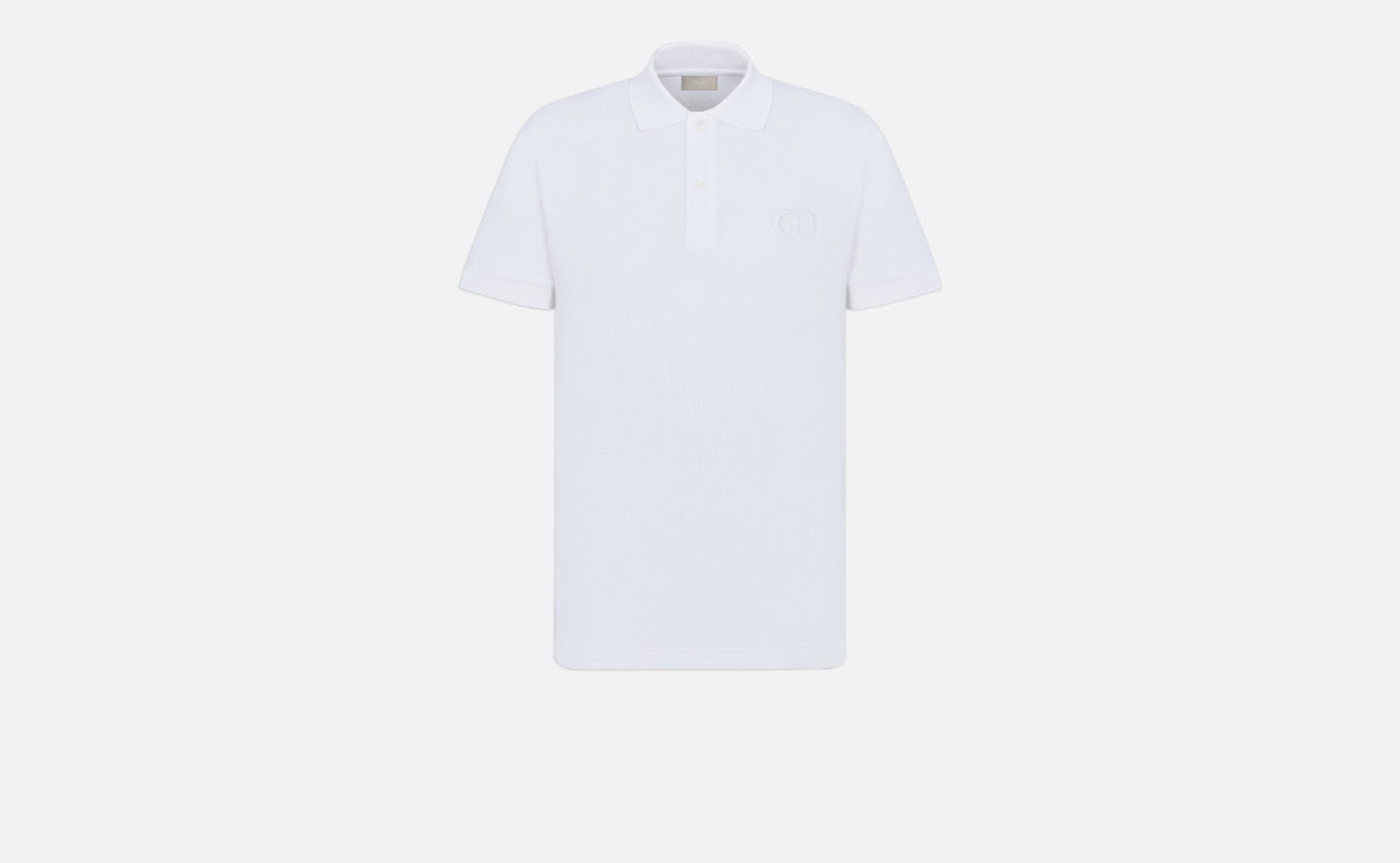 Dior White Polo T-Shirt