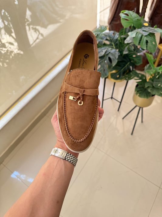 Loro Piana Camel Brown Loafer