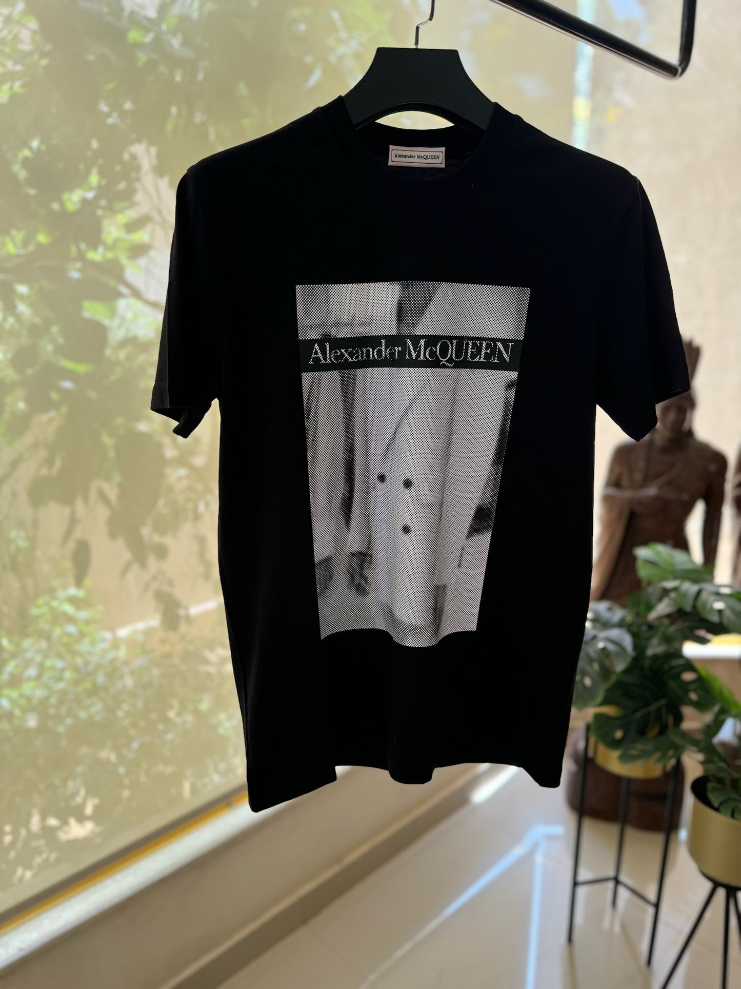 Alexander Mcqueen Black Tshirt