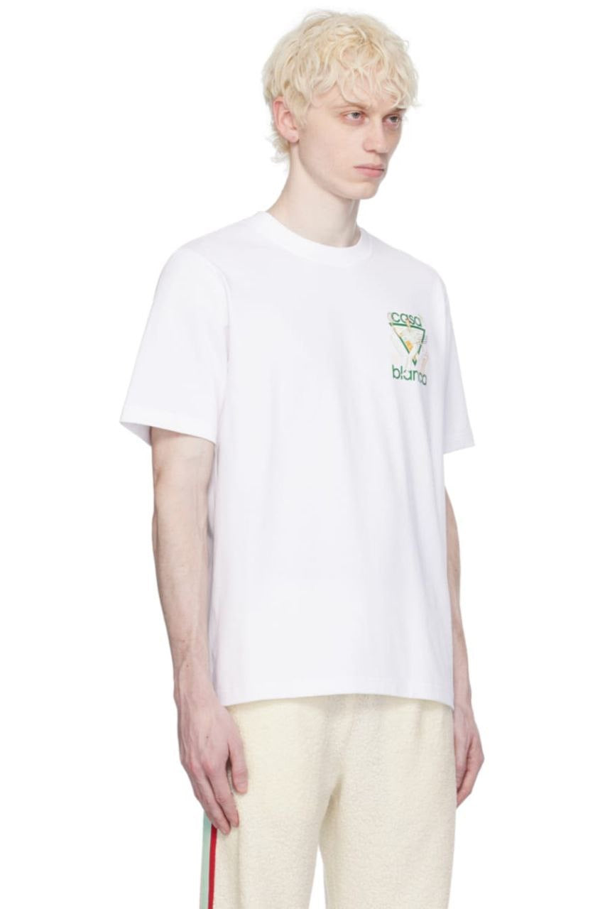 Casablanca White Tennis Club T-Shirt