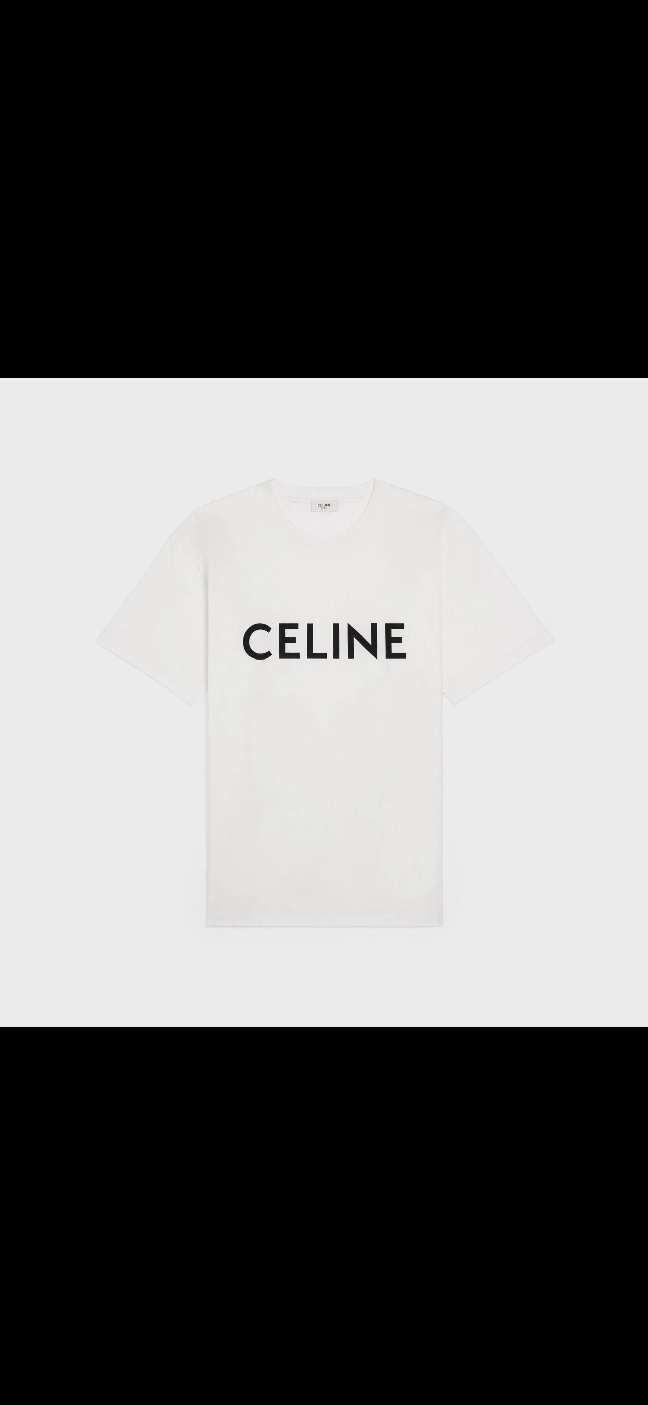 CelineT-shirt Women Celine Black Print