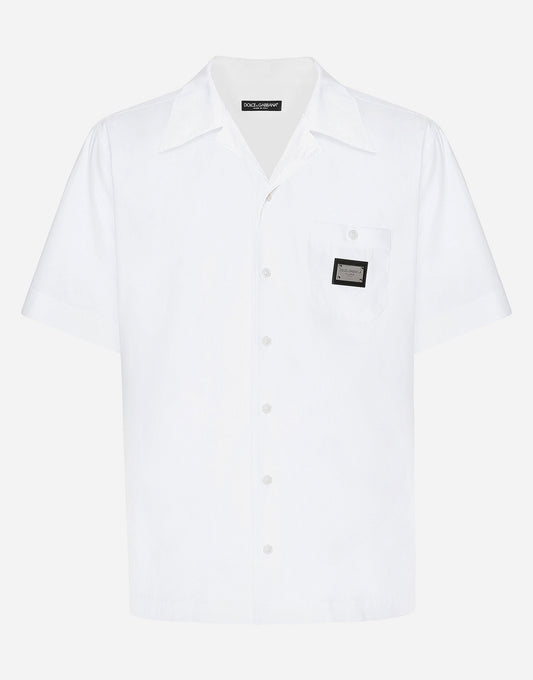 Dolce & Gabbana Shirt White Milano Branded Tag
