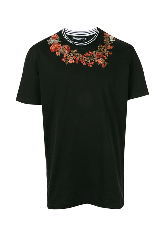 Dolce & Gabbana T-shirt King Flower Slim fit