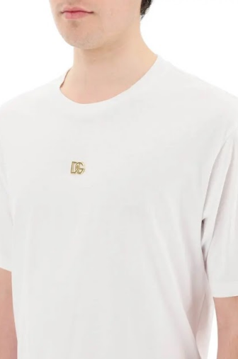 Dolce & Gabbana T-shirt Gold Logo