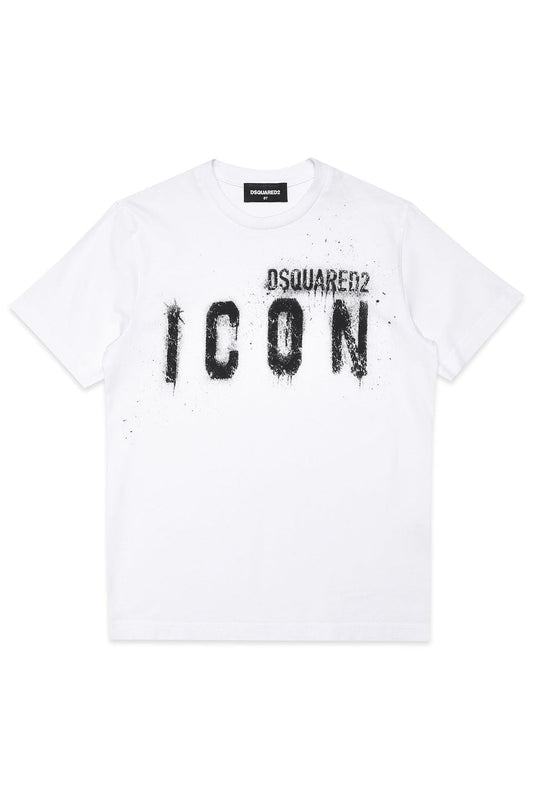 Dsquared2 T-shirt Dsquared2 Icon White Print