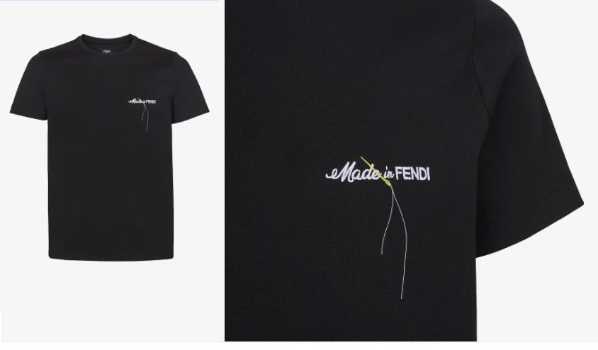 Fendi Slim Fit T-Shirt