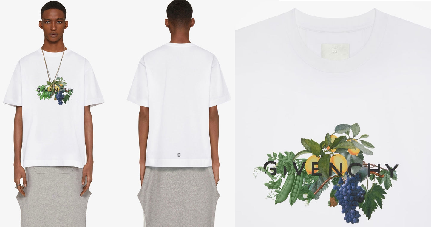 Givenchy White Oversized T-Shirt