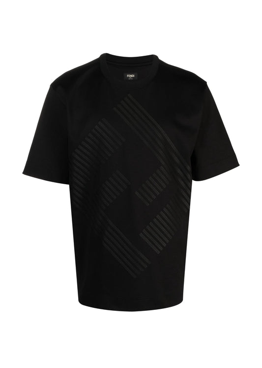 Fendi T-shirt FF Shadow Neroi