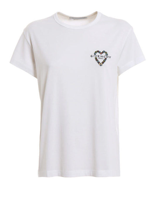 Givenchy T-shirt Women Givenchy Heart Logo
