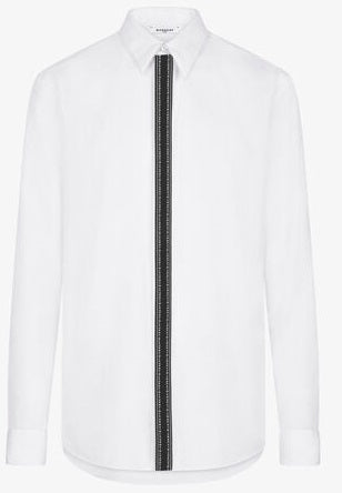 Givenchy shirts Long sleeves White shirt Long Logo