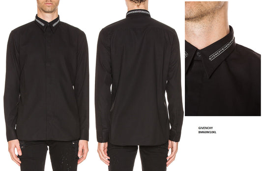 Givenchy shirts  Long sleeves shirt Round Logo