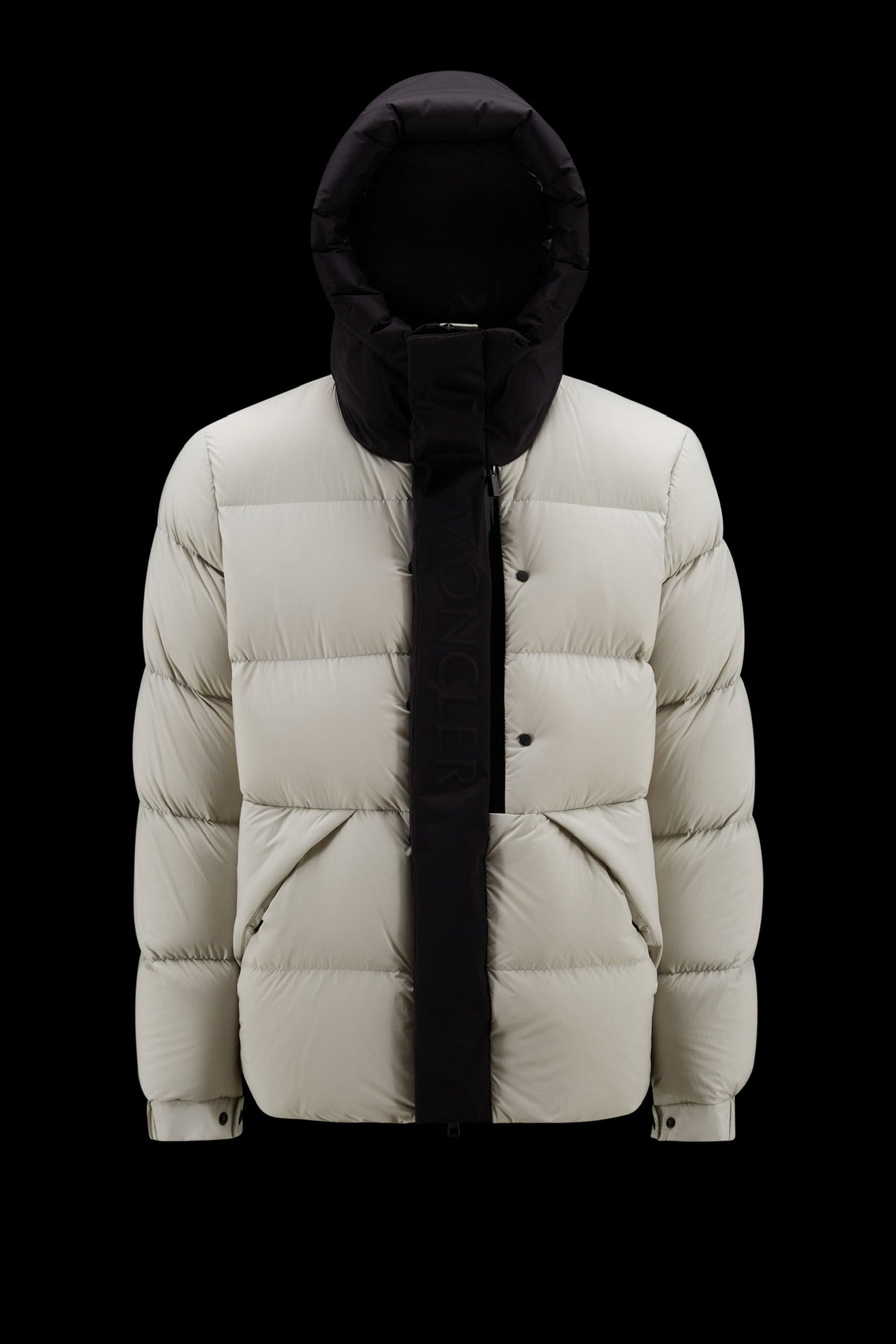 Moncler Black & White Puff Jacket