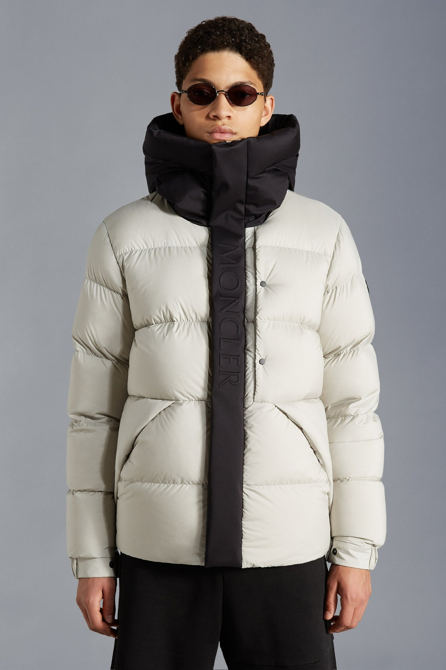 Moncler Black & White Puff Jacket