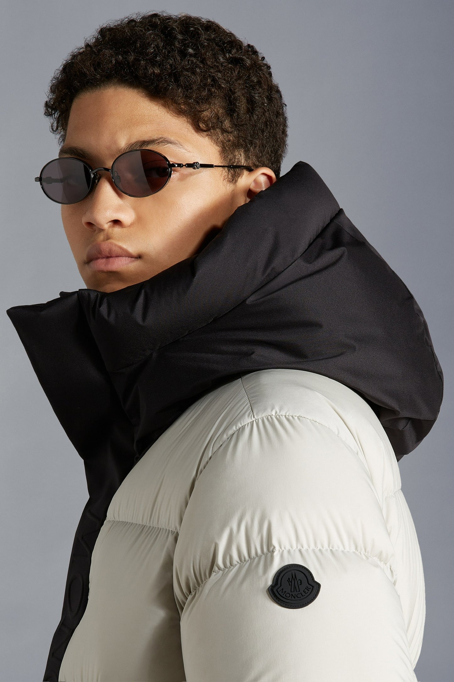 Moncler Black & White Puff Jacket