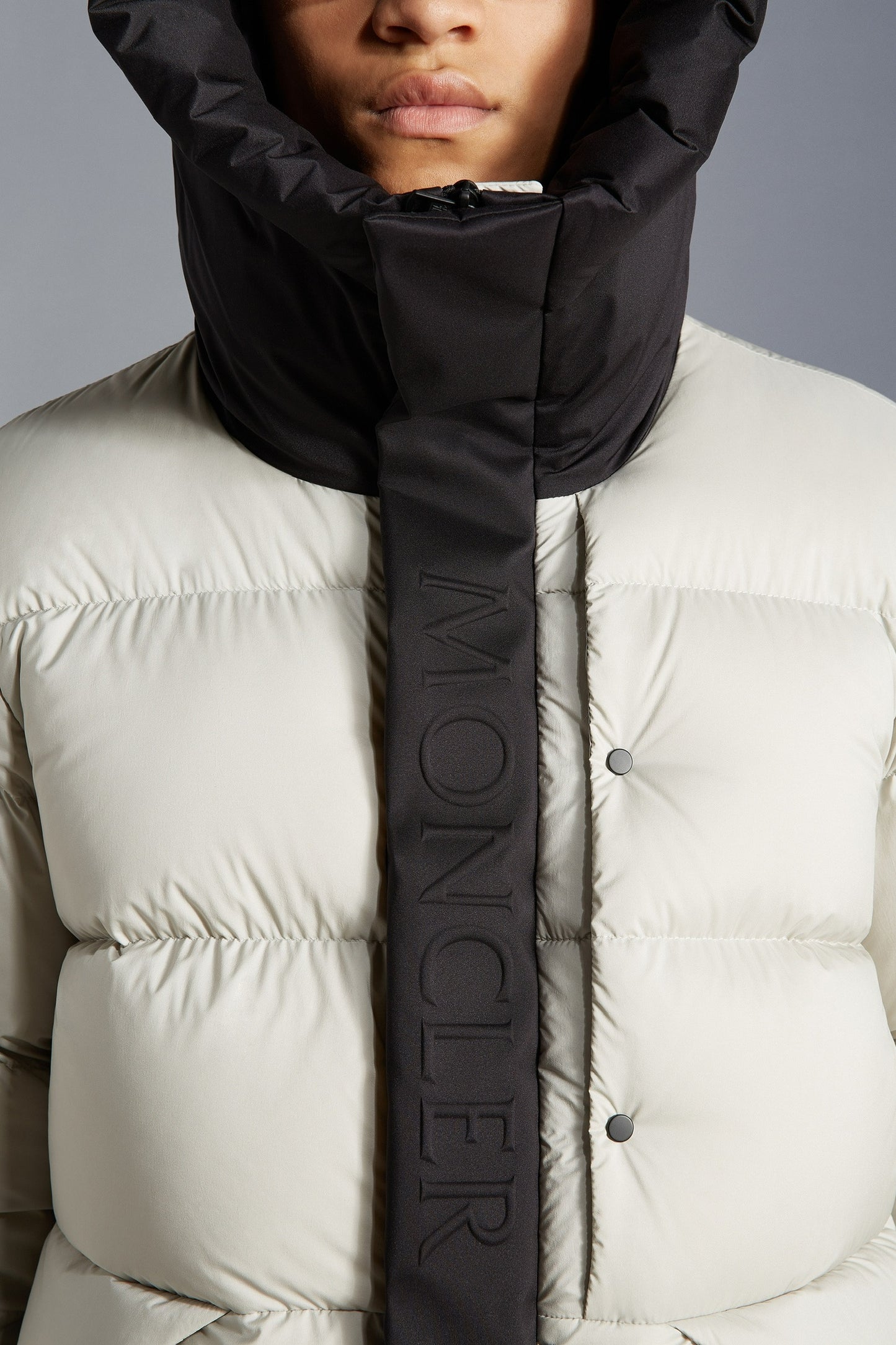 Moncler Black & White Puff Jacket