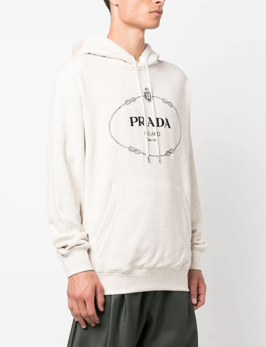 Prada White Hoodie