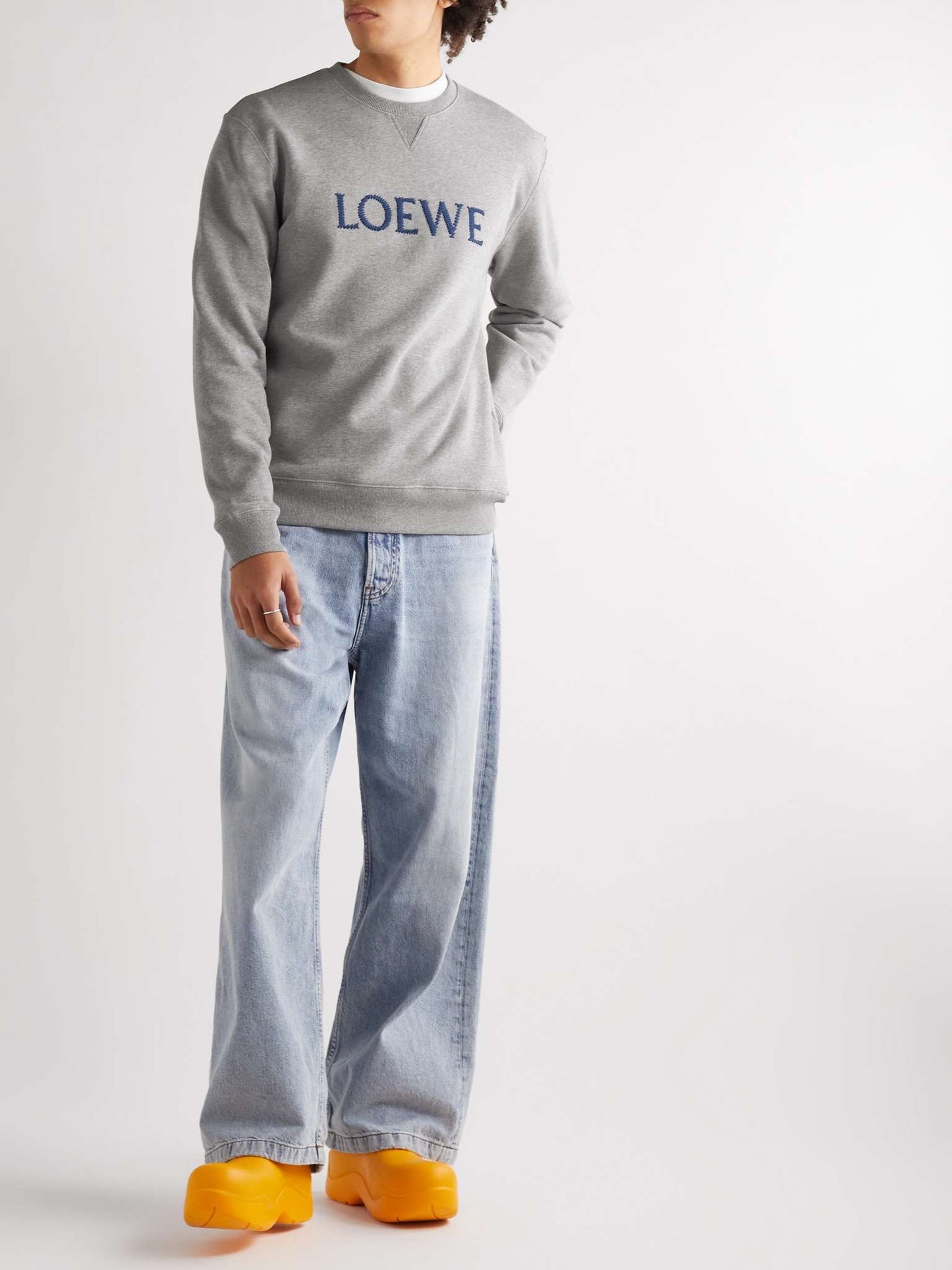 Loewe Grey Sweatshirt