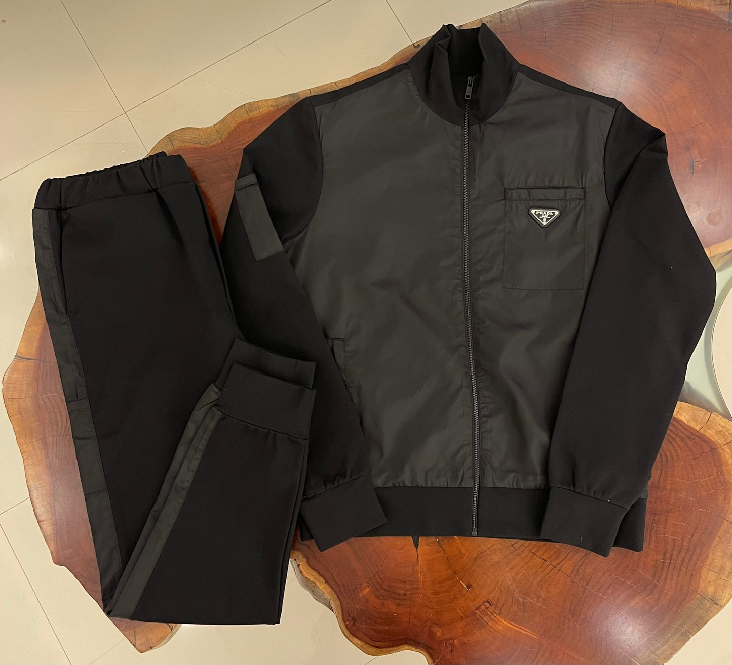 Prada Black Tracksuit