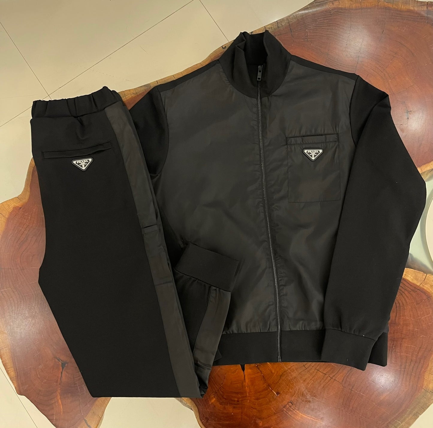 Prada Black Tracksuit