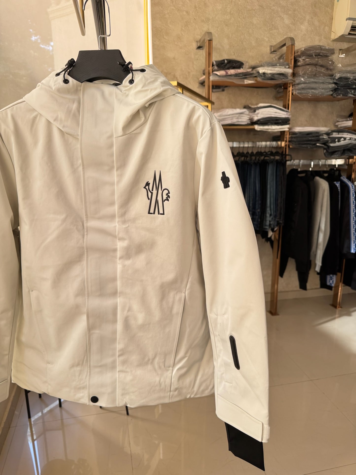 Moncler White Jacket