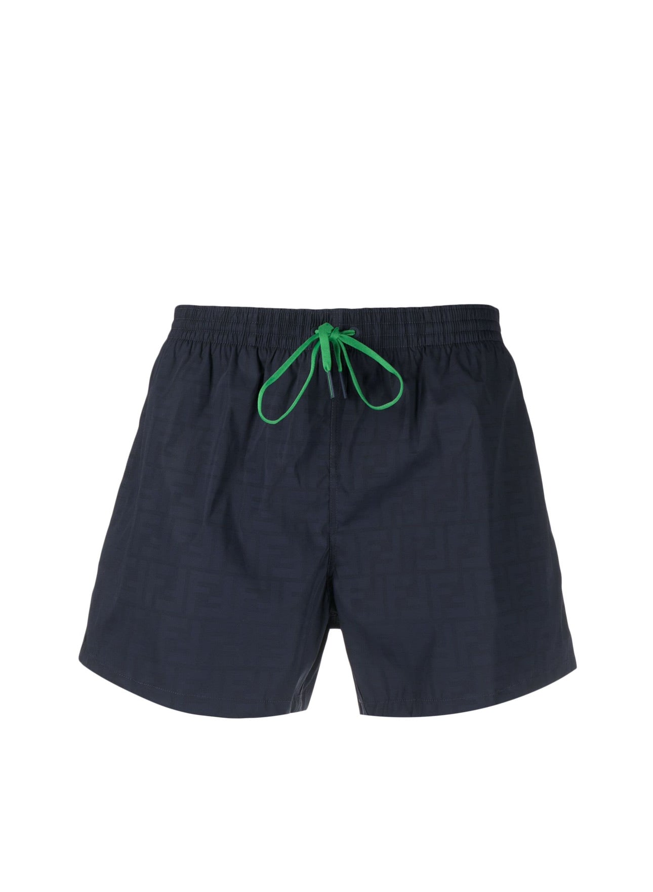 Fendi Faded FF Logos Green Lace Swimshorts