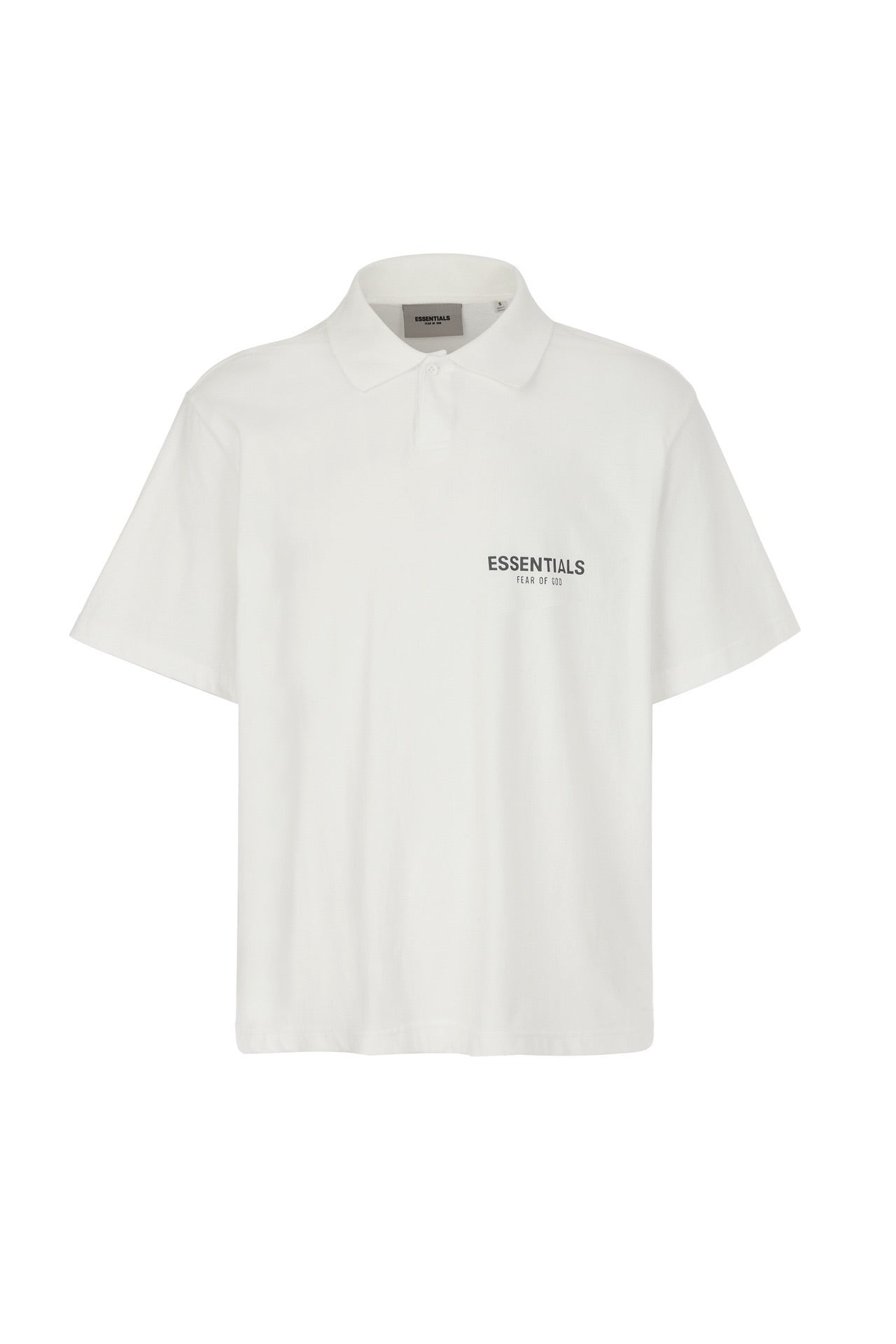 Fear Of God Essentials Core Collection Polo White