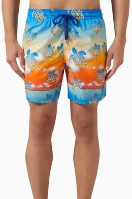 Vilebrequin Vilebrequin X The Beach Boys Moorea Sunset Swimshorts