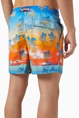 Vilebrequin Vilebrequin X The Beach Boys Moorea Sunset Swimshorts