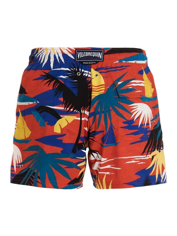 Vilebrequin Palm Angels X Vilebrequin Hawaiian Swimshorts