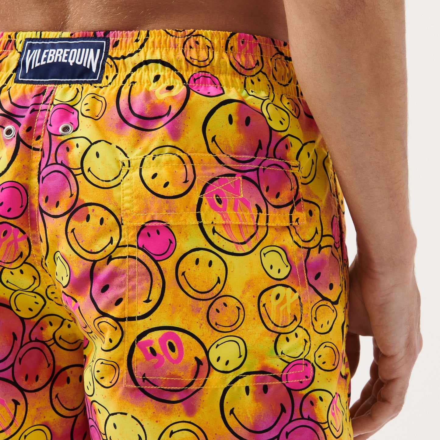 Vilebrequin Monsieur Andre Vilebrequin X Smiley Swimshorts