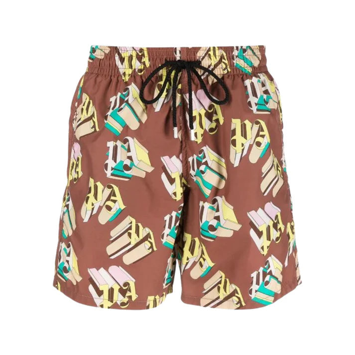 Vilebrequin Palm Angels X Vilebrequin Monogram Swimshorts