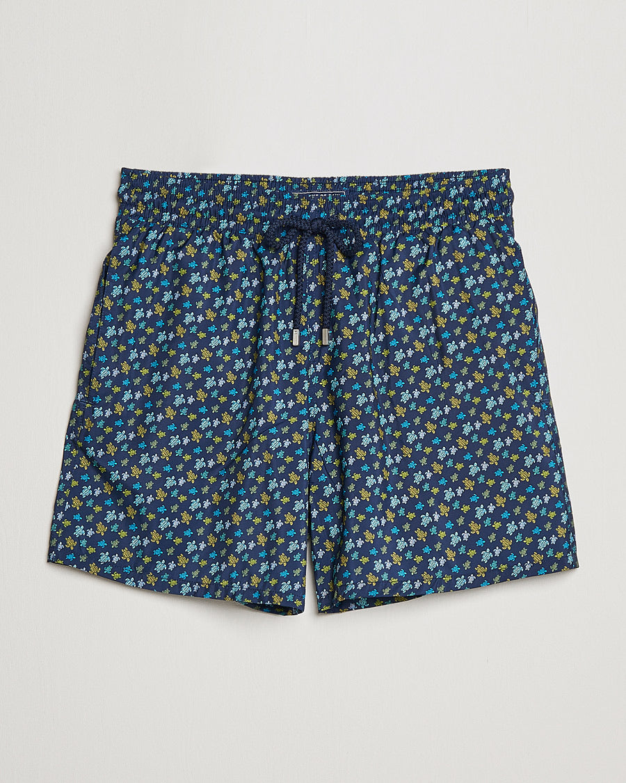 Vilebrequin Moorea Navy Micro Turtles Swimshorts