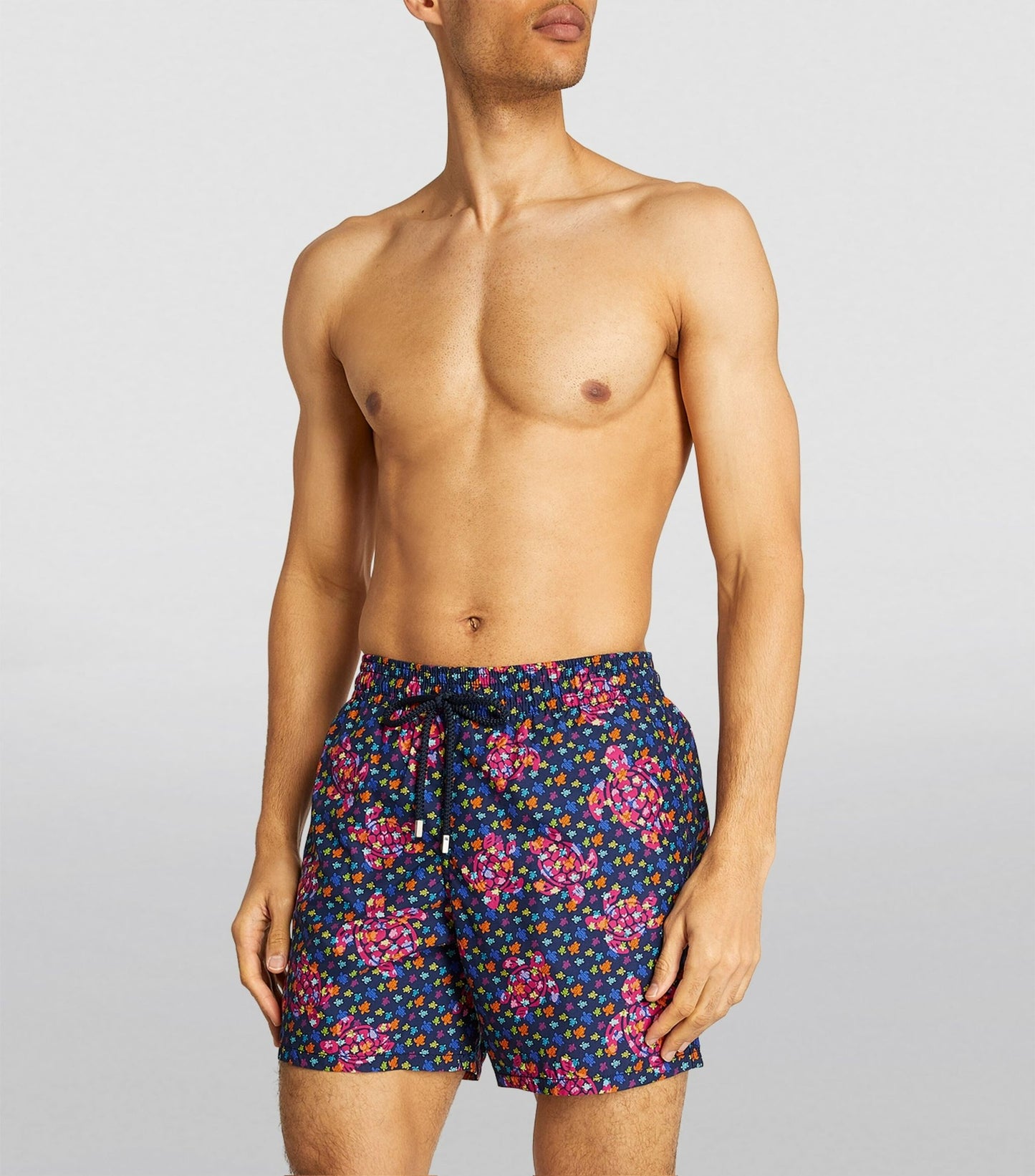 Vilebrequin Moorea Micro Turtles Pink Turtles Swimshorts