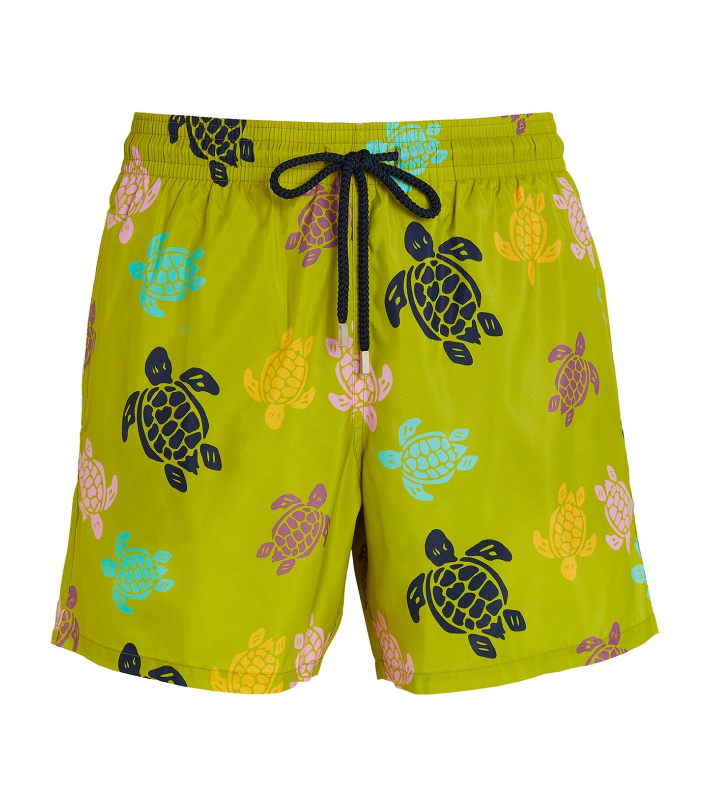 Vilebrequin Moorea Green Mahina Turtles Swimshorts