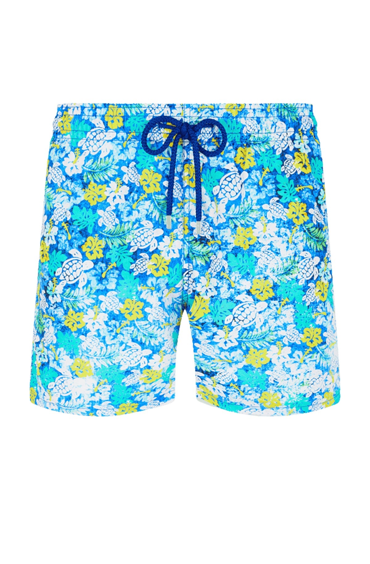 Vilebrequin Moorea Blue Tropical Turtles Swimshorts