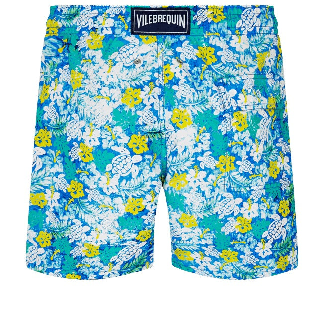 Vilebrequin Moorea Blue Tropical Turtles Swimshorts