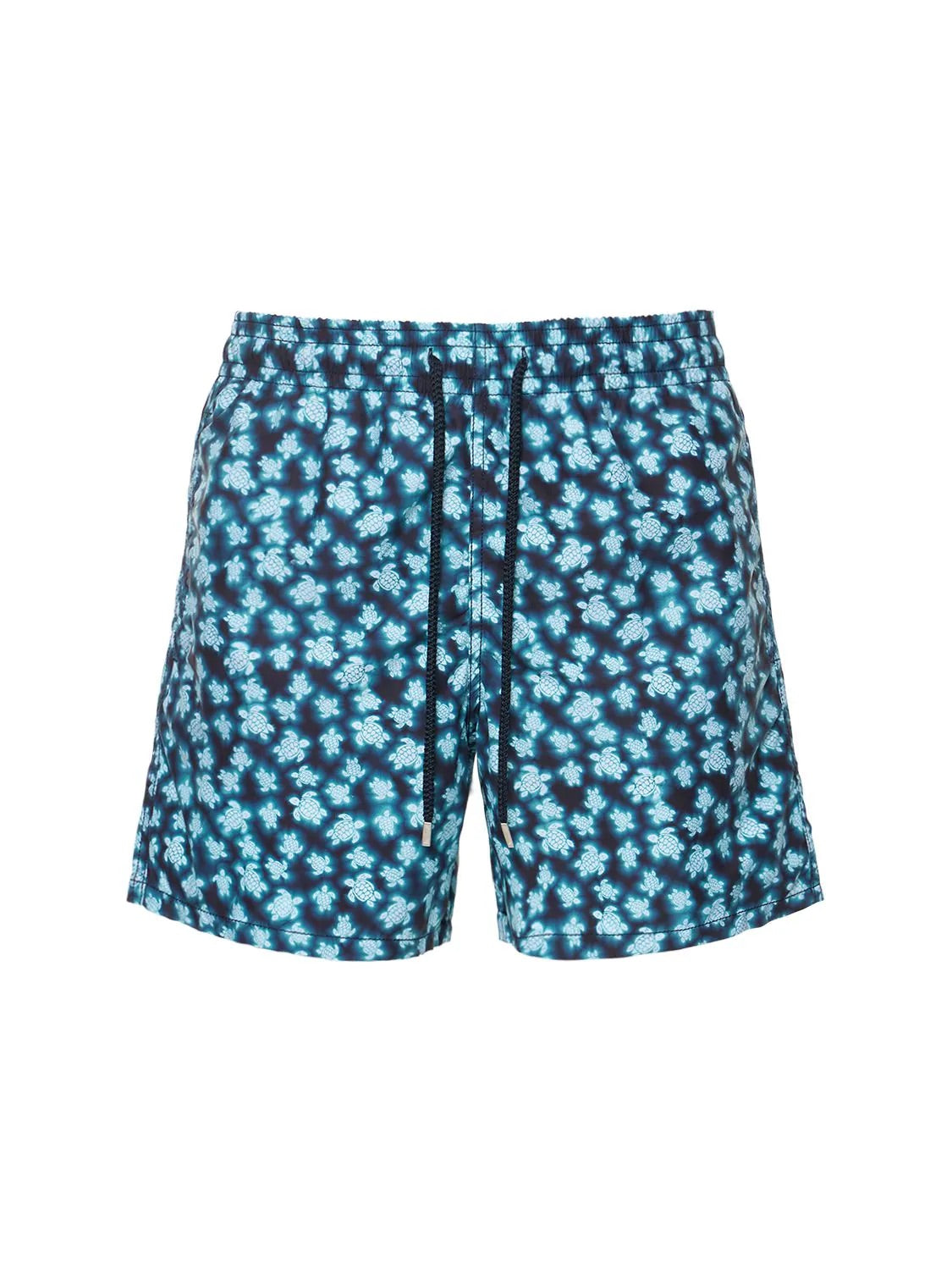 Vilebrequin Moorea Blue Blurred Turtles Swimshorts