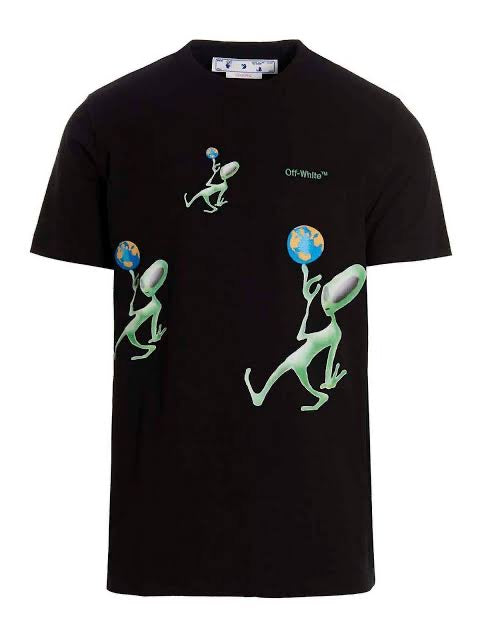 OFF-WHITE Alien Graphic-print T-shirt