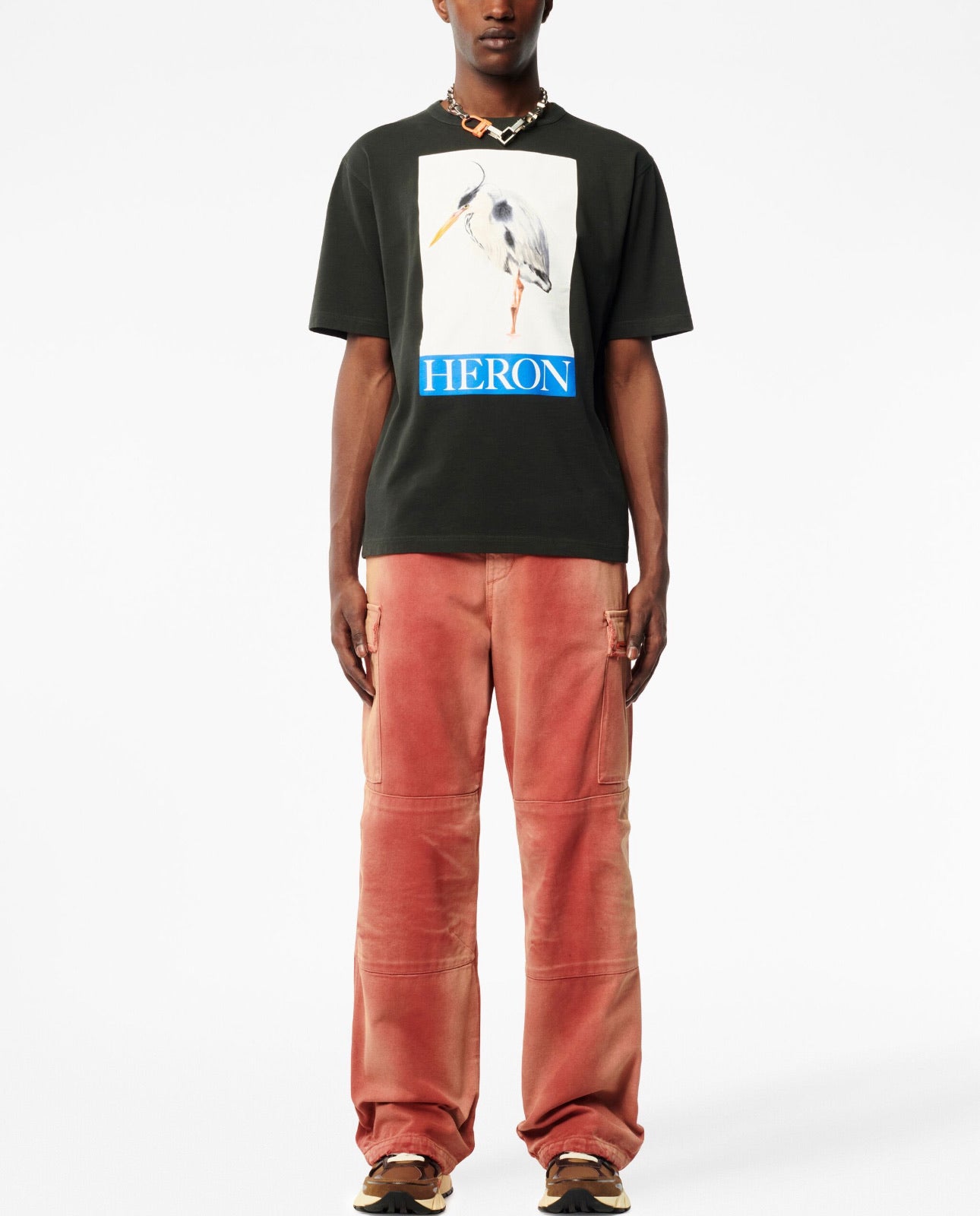 Heron Preston Bird Painted T-shirt