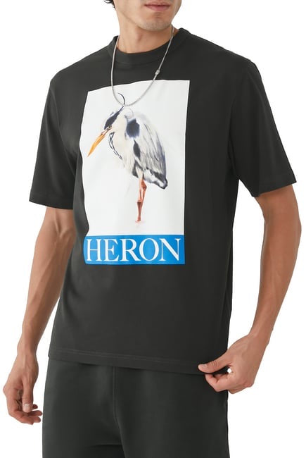 Heron Preston Bird Painted T-shirt