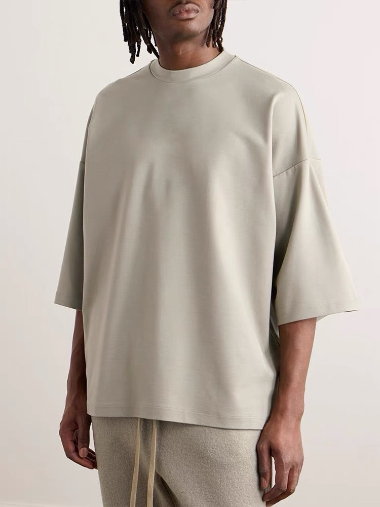 Fear Of God Oversized Embroidered White Thunderbird Milano T-Shirt