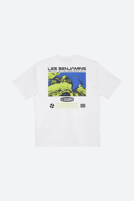 Les Benjamins Oversized Print T-shirt Black Logo