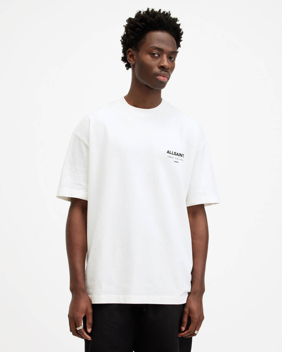 AllSaints Underground Oversized Crew Neck T-shirt