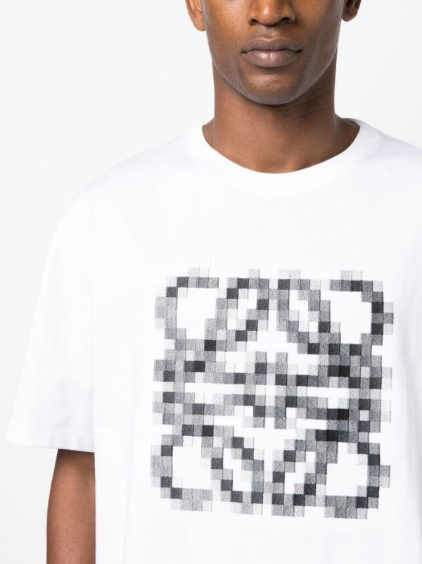 Loewe T-shirt Anagram Pixel