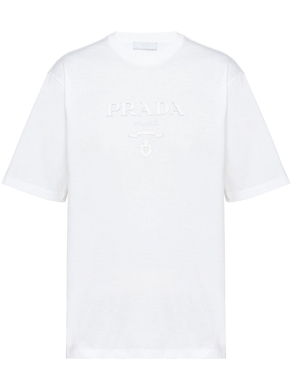 Prada T-shirt Girocollo White