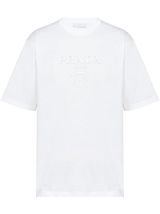 Prada T-shirt Girocollo White